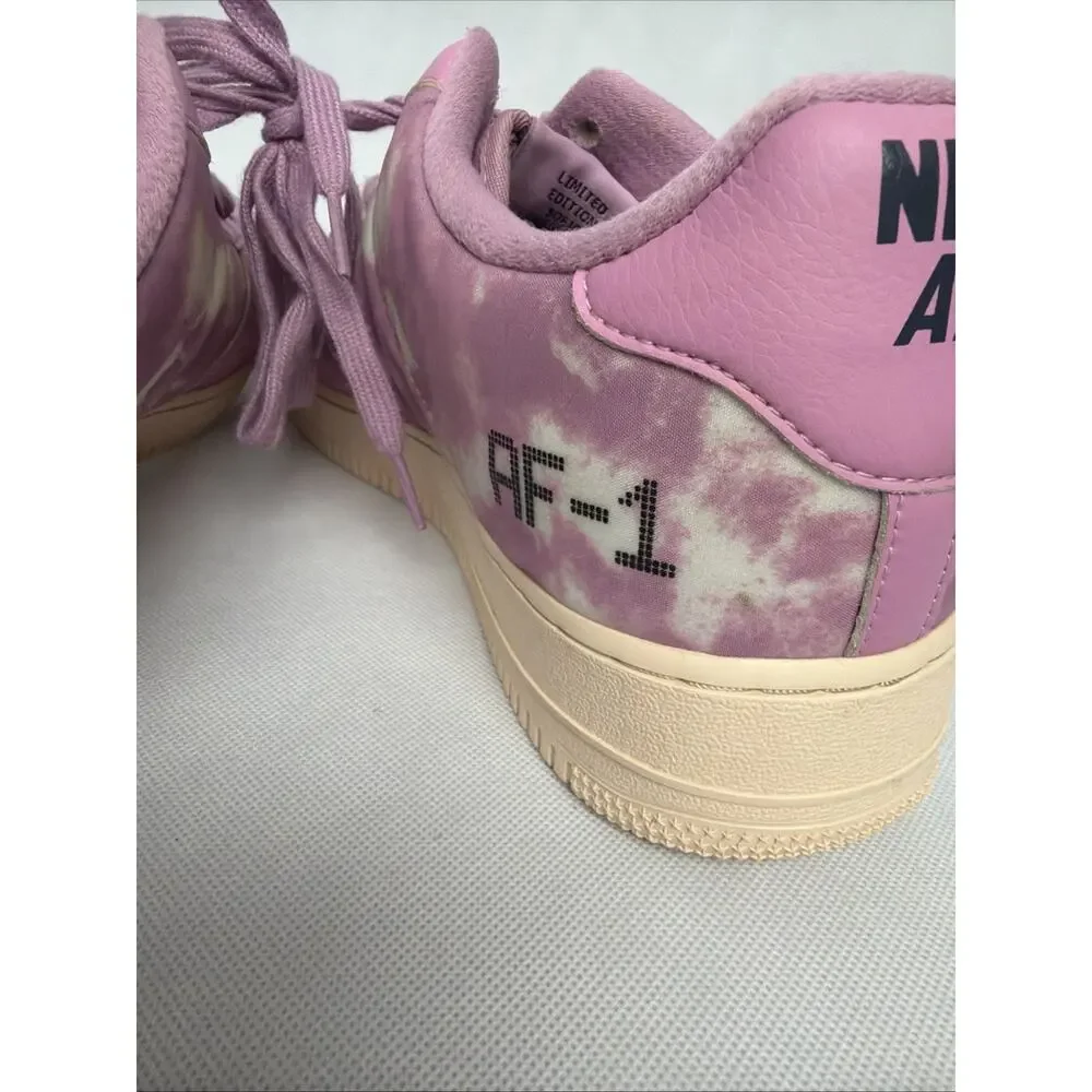 Nike Air Force 1 Low ID By You Men's Sz 15 Pink/White/3M DN4164-991